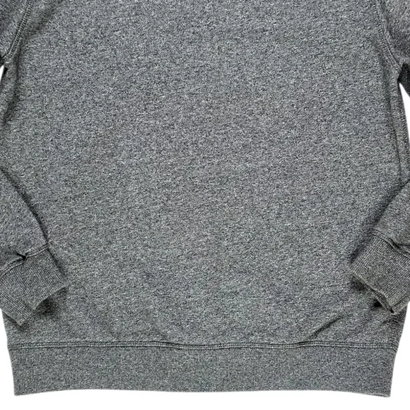 KENZO Tiger Head Embroidered Gray Crewneck Sweatshirt Size Medium
